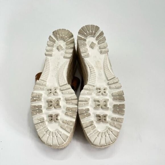 Sam Edelman Women's Luca Espadrille Wedge platform Sandals 8.5 - Picture 6 of 7